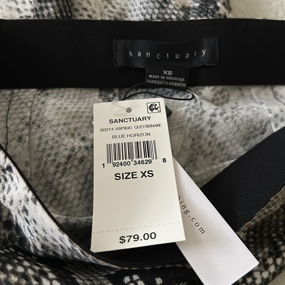 NWT Sanctuary | Snakeskin Midi Skirt | XS - Picture 5 of 6